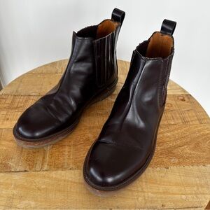 Madewell Chelsea Boots, Leather with Rubber Sole
